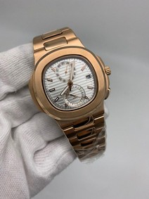 Patek Philippe Nautilus White Dial High Version Mirror Replica