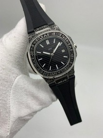 Patek Philippe Nautilus Black Dial High Version Replica Watch