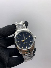 Omega Seamaster Blue Silver Mirror Replica