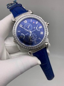 Patek Philippe Geneve Engraved Blue Dial Replica Watch