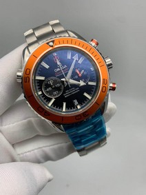 Omega Seamaster Orange Bezel Mirror Replica