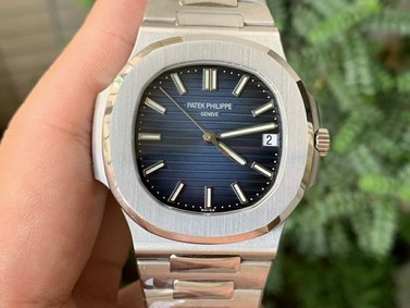 Nautilus 5711/1A PPF 1:1 Best Edition Blue Textured Dial on SS Bracelet 324CS V4 Replica Watch