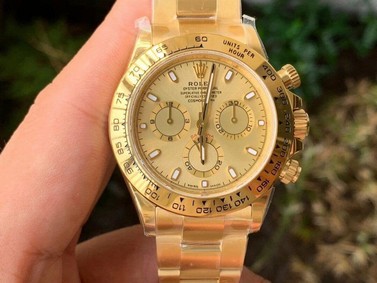 Rolex Daytona 116508 YG Noob V4 1:1 Best Edition Replica Watch