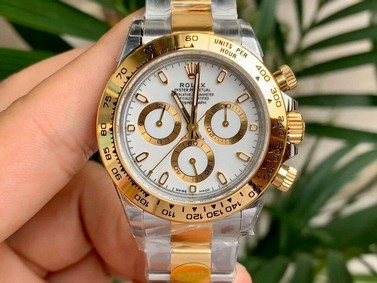 Rolex Daytona 116503 YG/SS Two Tone Noob V4 1:1 Best Edition Mirror Replica