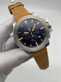 Tag Heuer Black Dial Grand Carrera Yellow Mirror Replica