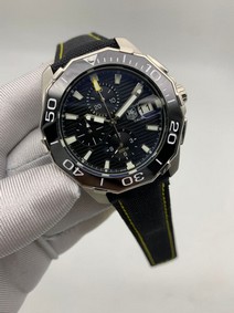 Tag Heuer Aquaracer Black Dial Black Bezel Mirror Replica