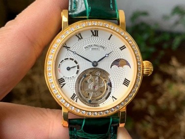 MoonPhase Day/Ngt PR SG/LE White HW Tourbillon 1:1 Best Edition Version Mirror Replica