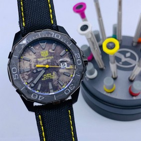Tag Heuer Aquaracer Yellow Carbon High Version Mirror Replica