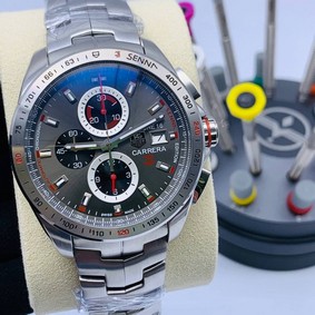 Tag Heuer Carrera Grey Chrono High Version Mirror Replica