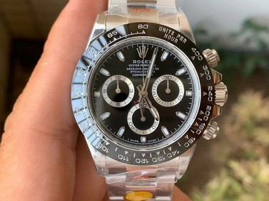 Rolex Daytona 116500 Noob V4 1:1 Best Edition Black Dial SA4130 V4 Replica Watch
