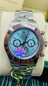 Rolex Daytona Blue Dial on SS Bracelet High Version Replica Watch